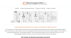 Desktop Screenshot of bewerbungsschreiben.com